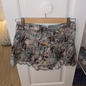 Cute multicolored mini skirt